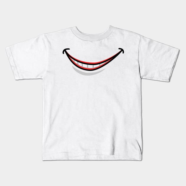 Happy smile Kids T-Shirt by Grazia